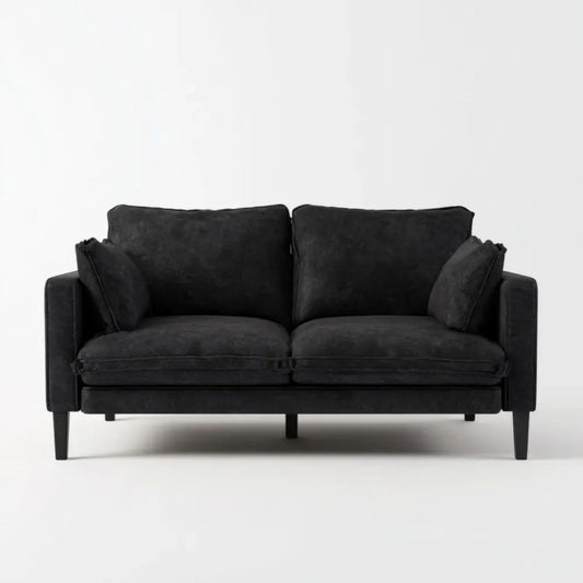 Sofa, 2 czarne sofa, 180 x 88 x 85 cm