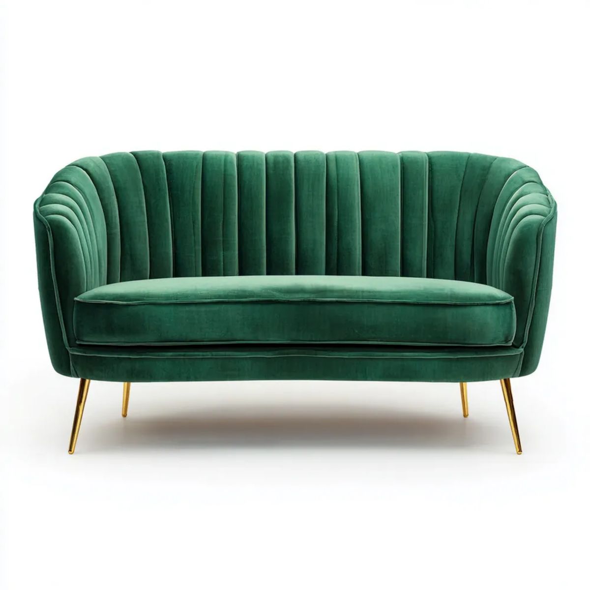 Sofa, Zielony sofa 2, 130 x 75 x 80 cm